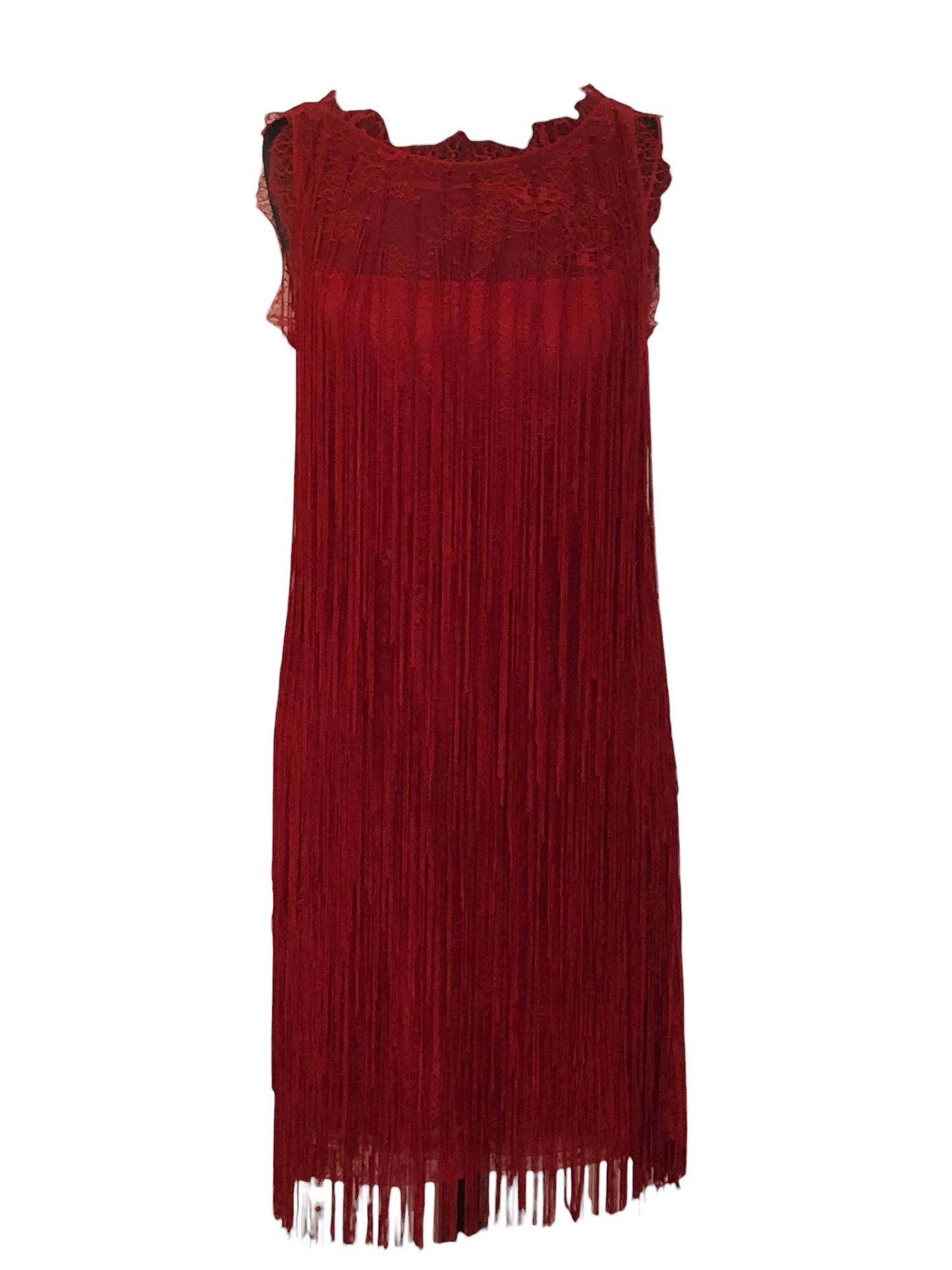 Alberta Feretti 1920s Dress Style red IT38