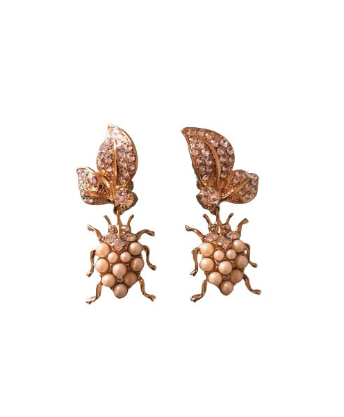 Dolce&Gabbana Beatle Clip-On earrings gold