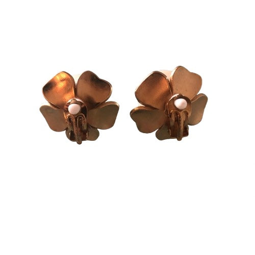 Dolce & Gabbana White Pearl Clip-On Earrings