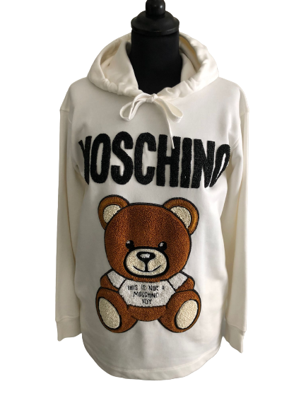 Moschino Teddy Hoodie white IT38