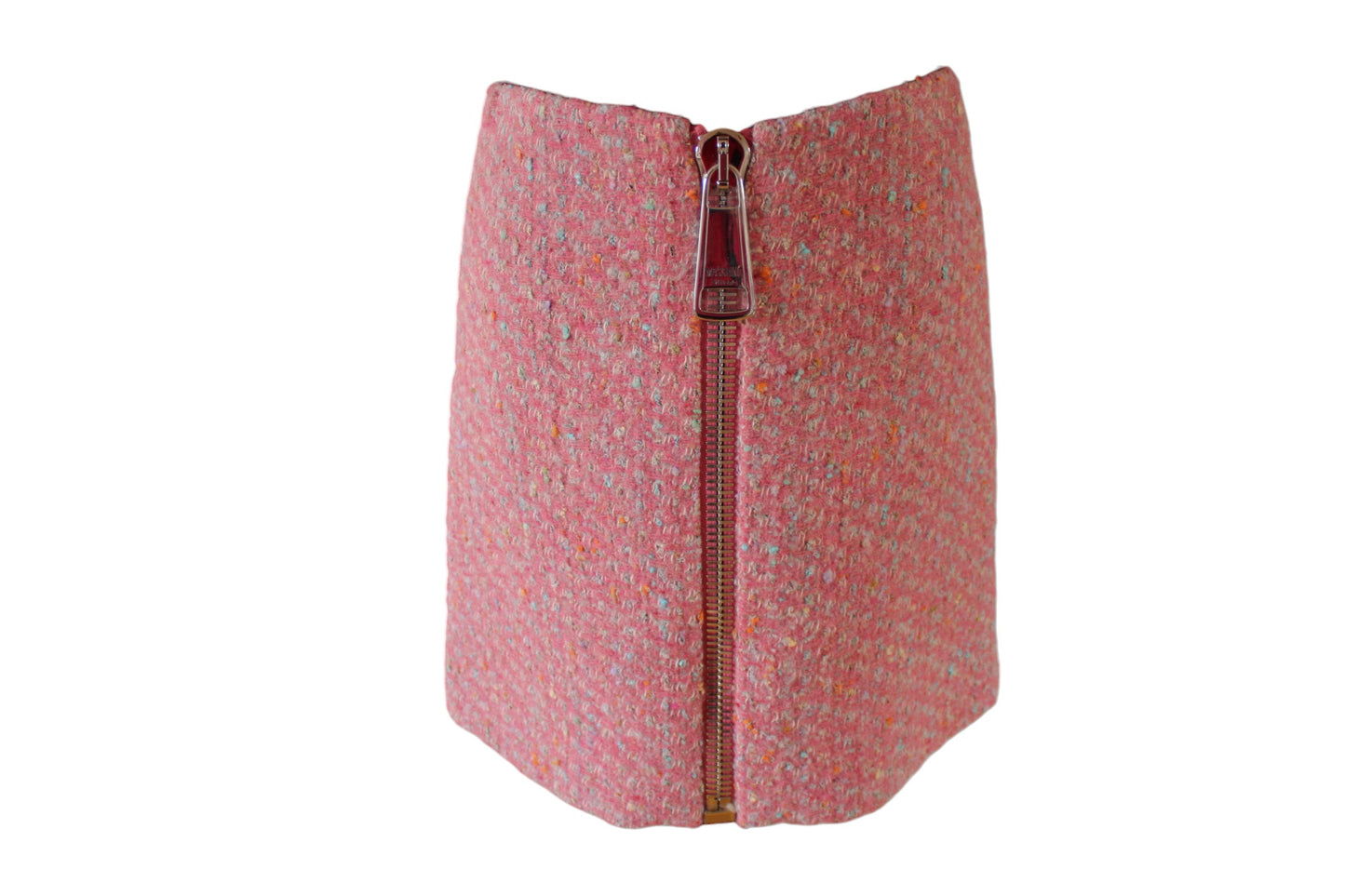 Moschino Tweed Boucle Rock rosa