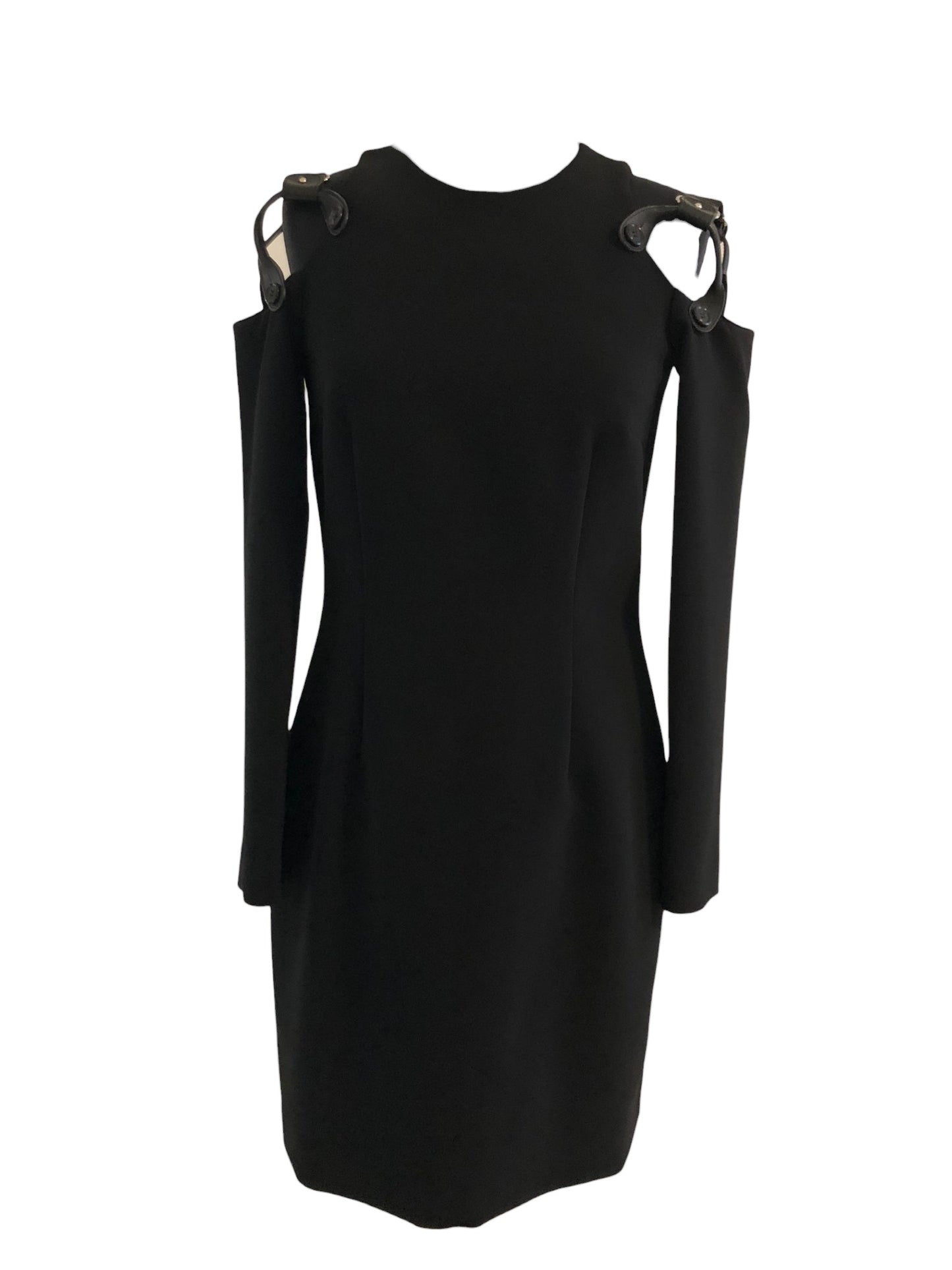 Moschino Silk Dress black Longsleeve