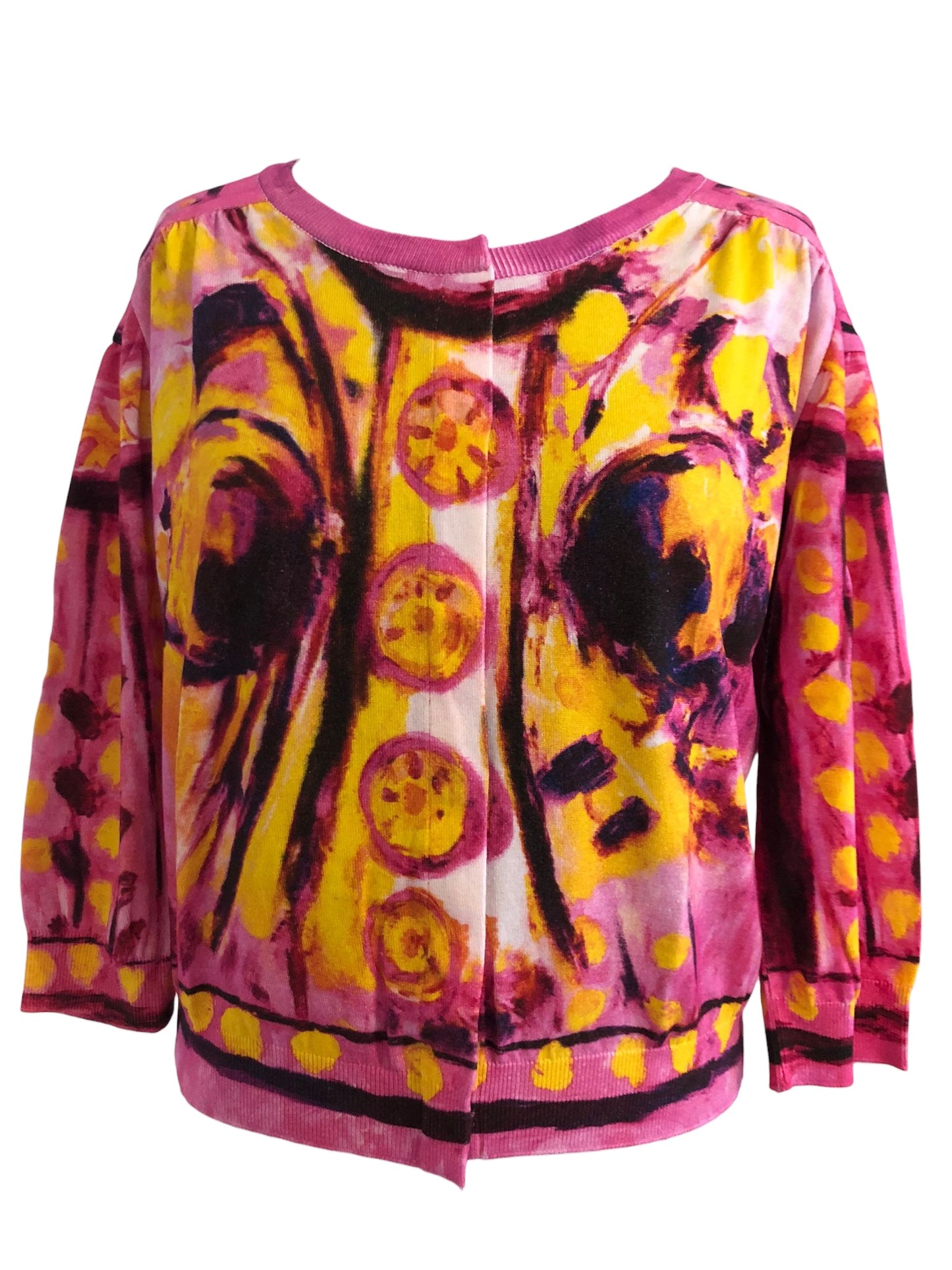 Moschino Strickjacke colorful pattern IT42
